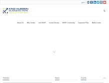 Tablet Screenshot of businesspark-jo.com